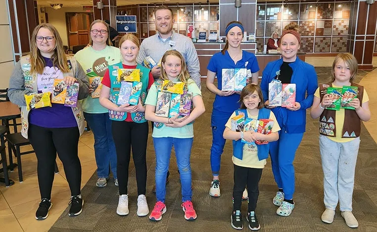 Neoga Girl Scouts; SBL ED, Cookies